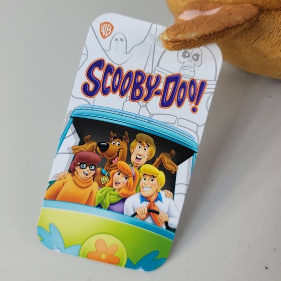NWT Warner Brothers Scooby Doo Chibi Plush Brown 7" Big Head 2022 Toy Factory - Picture 8 of 12